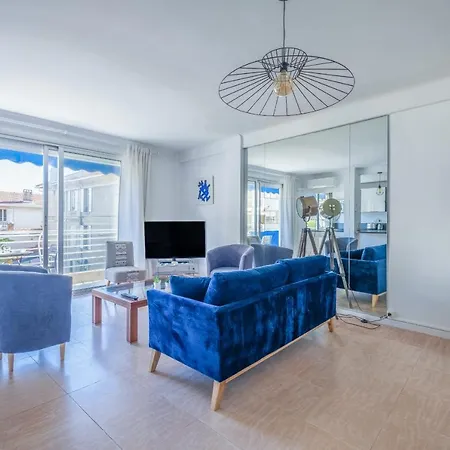 Apartment 2br 100m From Beaches Terrace & Parking Cannes
