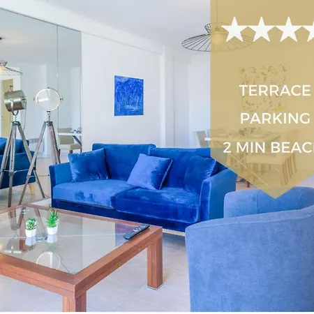 2br 100m From Beaches Terrace & Parking Apartment *